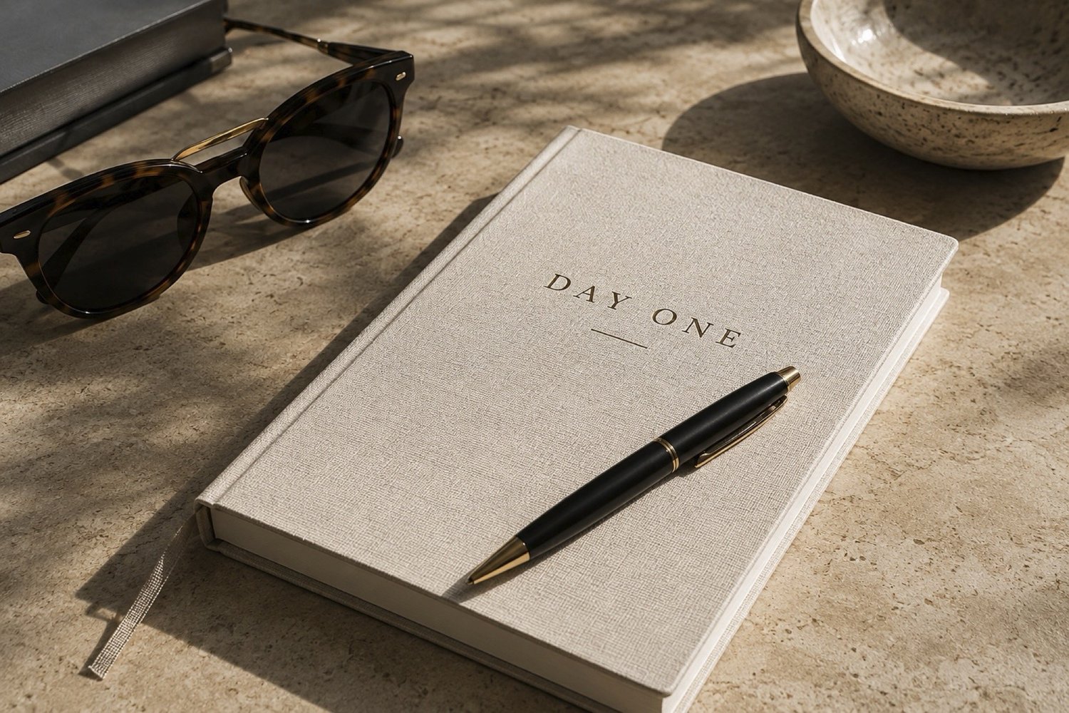 Notebook and desk details from Day One’s original website